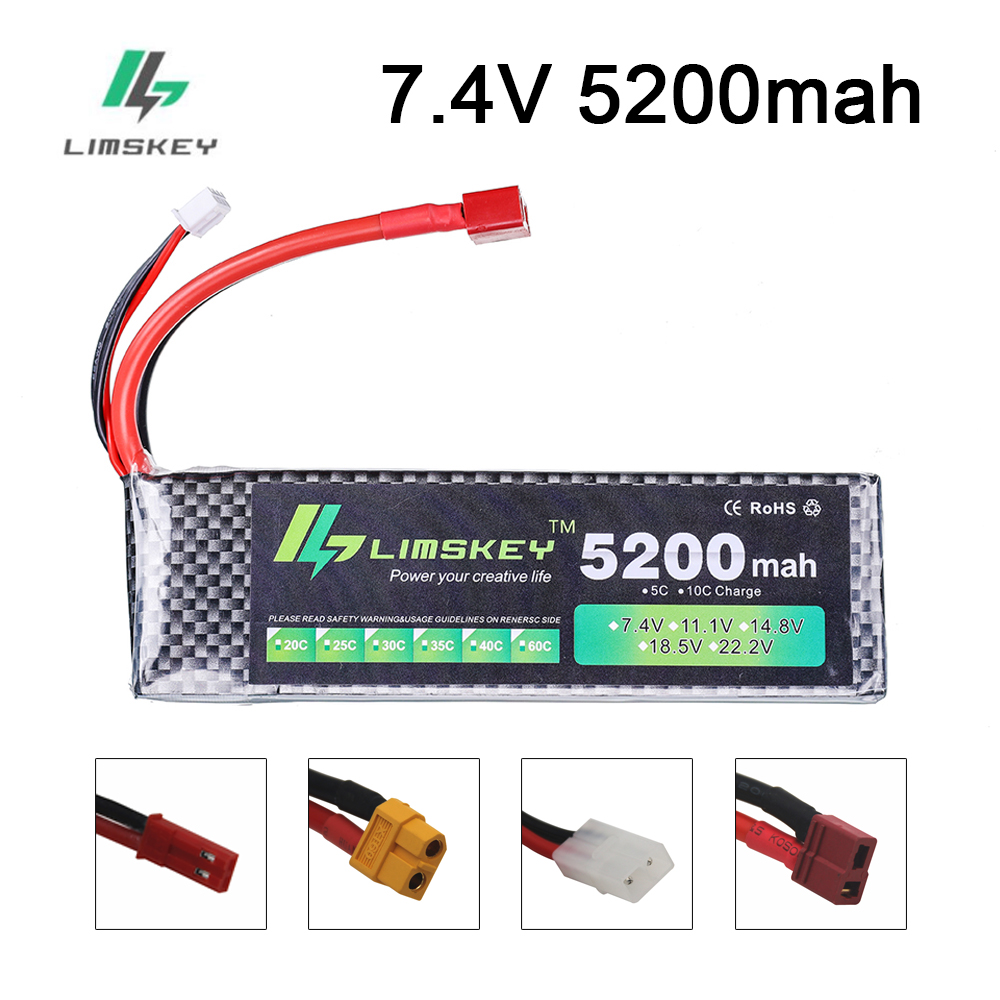 Rc Hobby Boat - Limskey bateria de energia 7.4v 5200mah