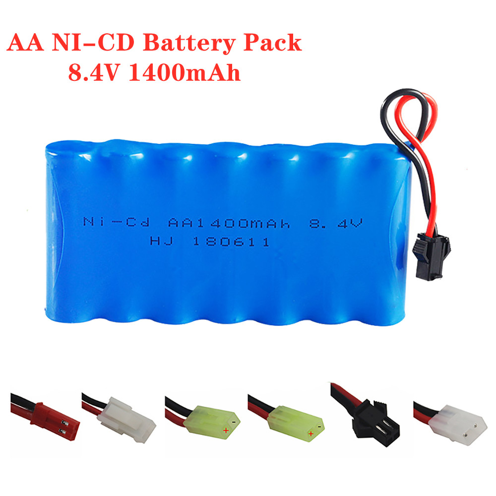 Rc Hobby Boat - 8.4v 1400mah ni-cd bateria recarregável para
