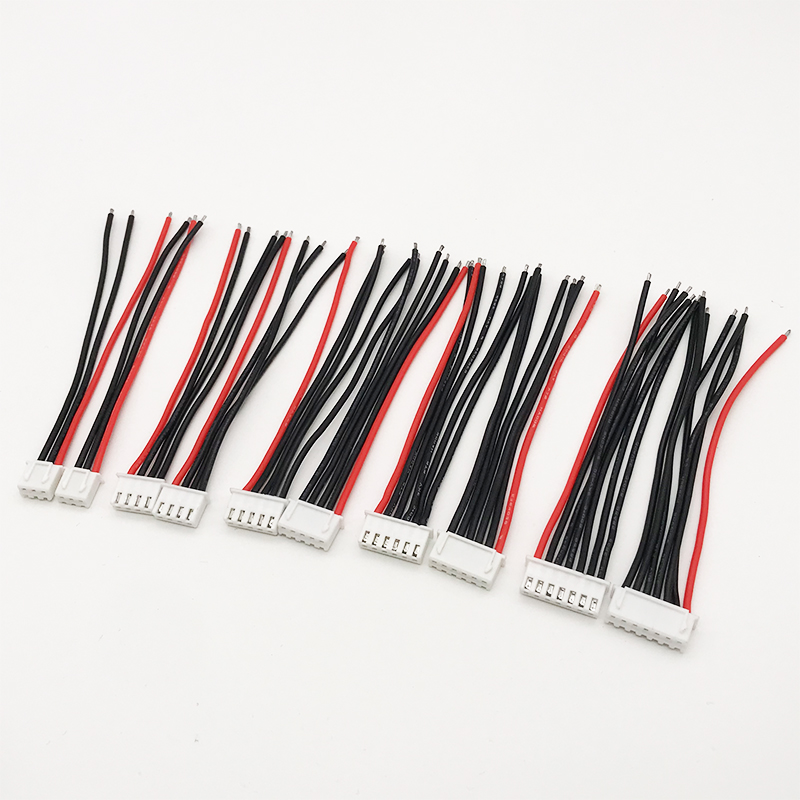 Lipo Battery 4S - 10 pçs/lote 1S/2S/3S/4S/5S/6S/8S Lipo Bateria Cabo