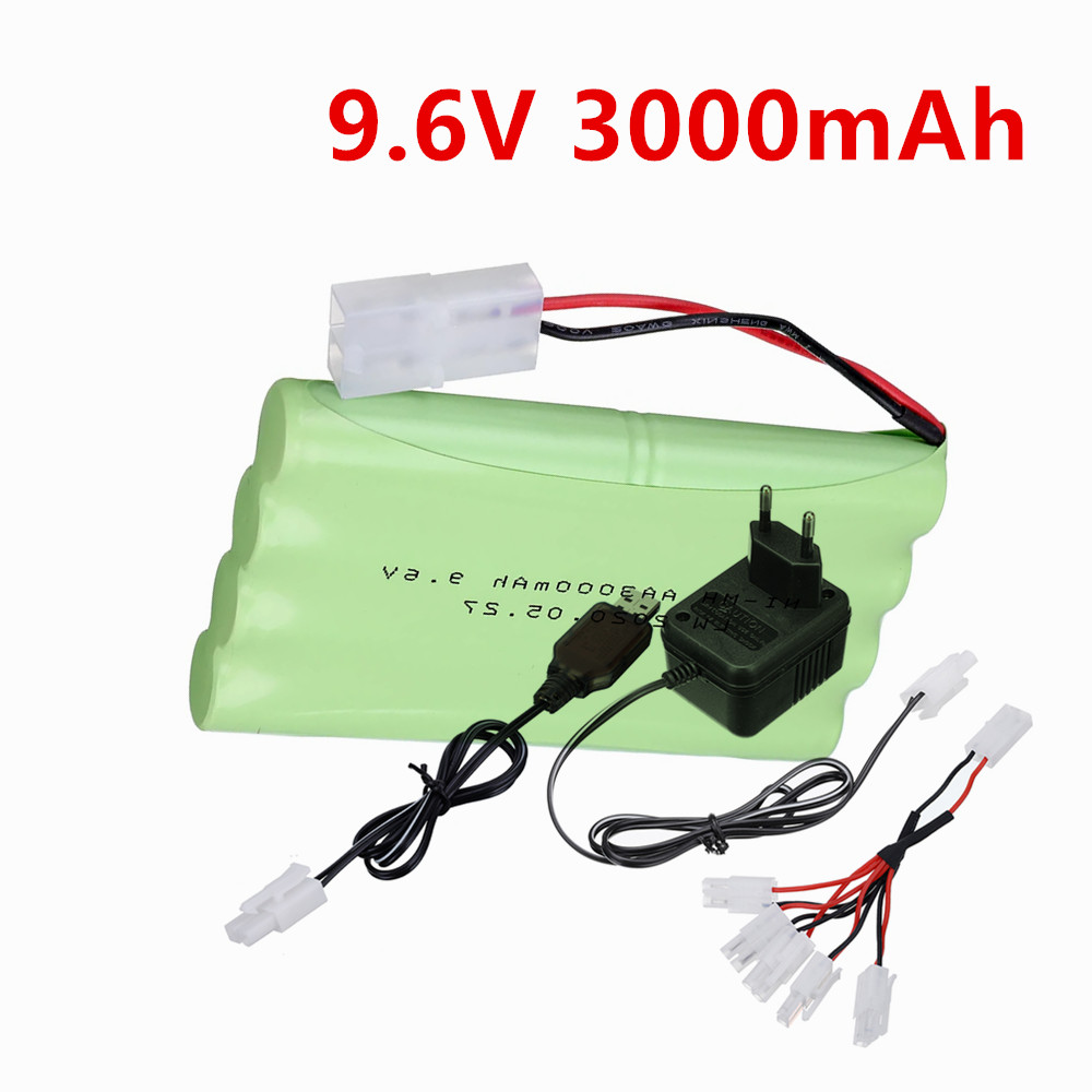Rc Hobby Boat - Bateria NiMH de 9,6V 3000mah ou
