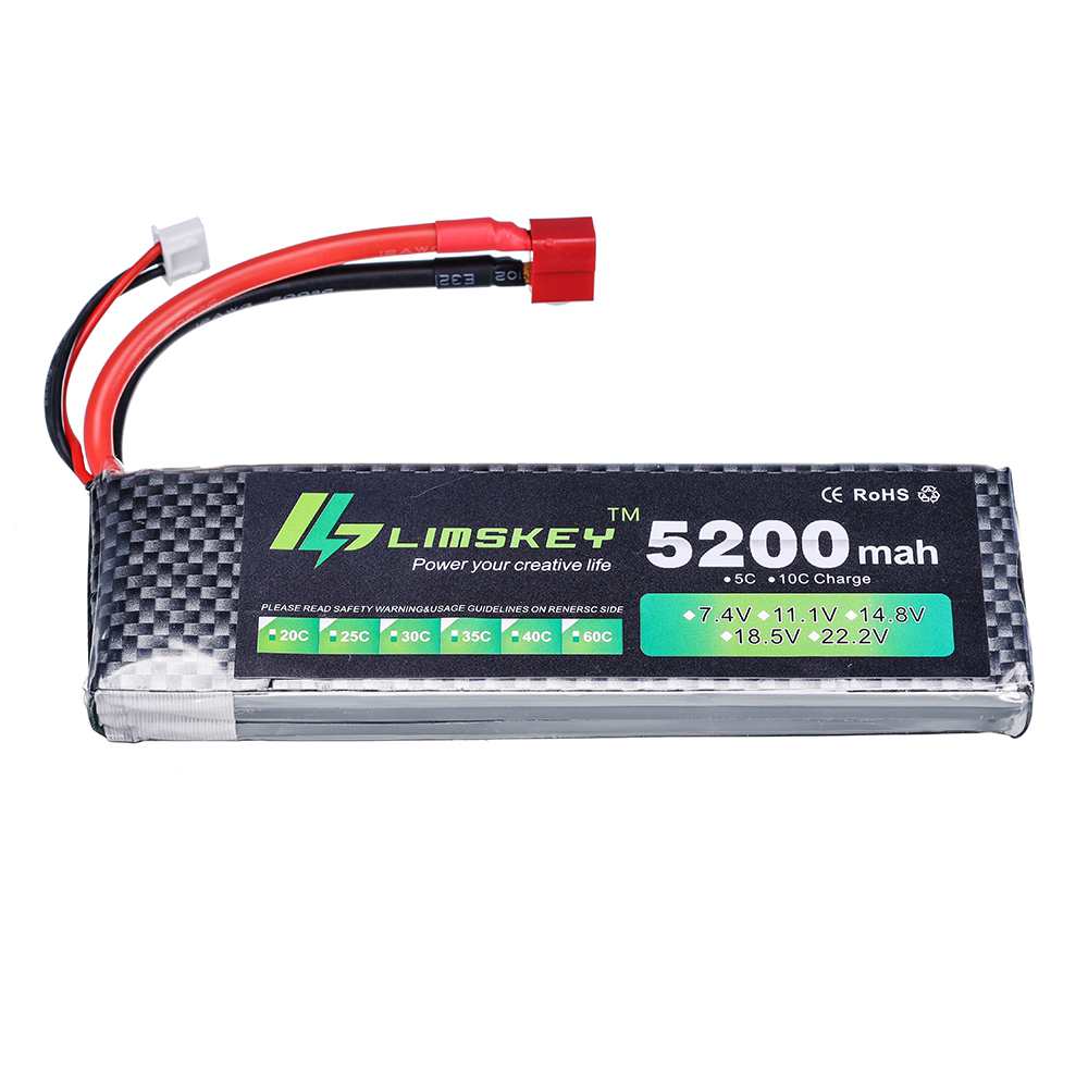 Limskey bateria de energia 7.4 - Rc Hobby Boat avaliação e preço