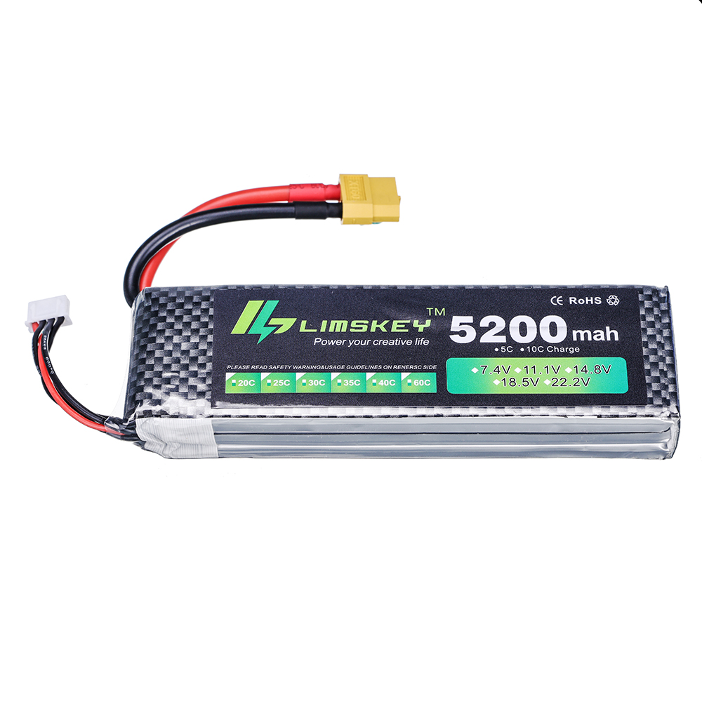 Limskey bateria de energia 7.4 - Rc Hobby Boat avaliação e preço