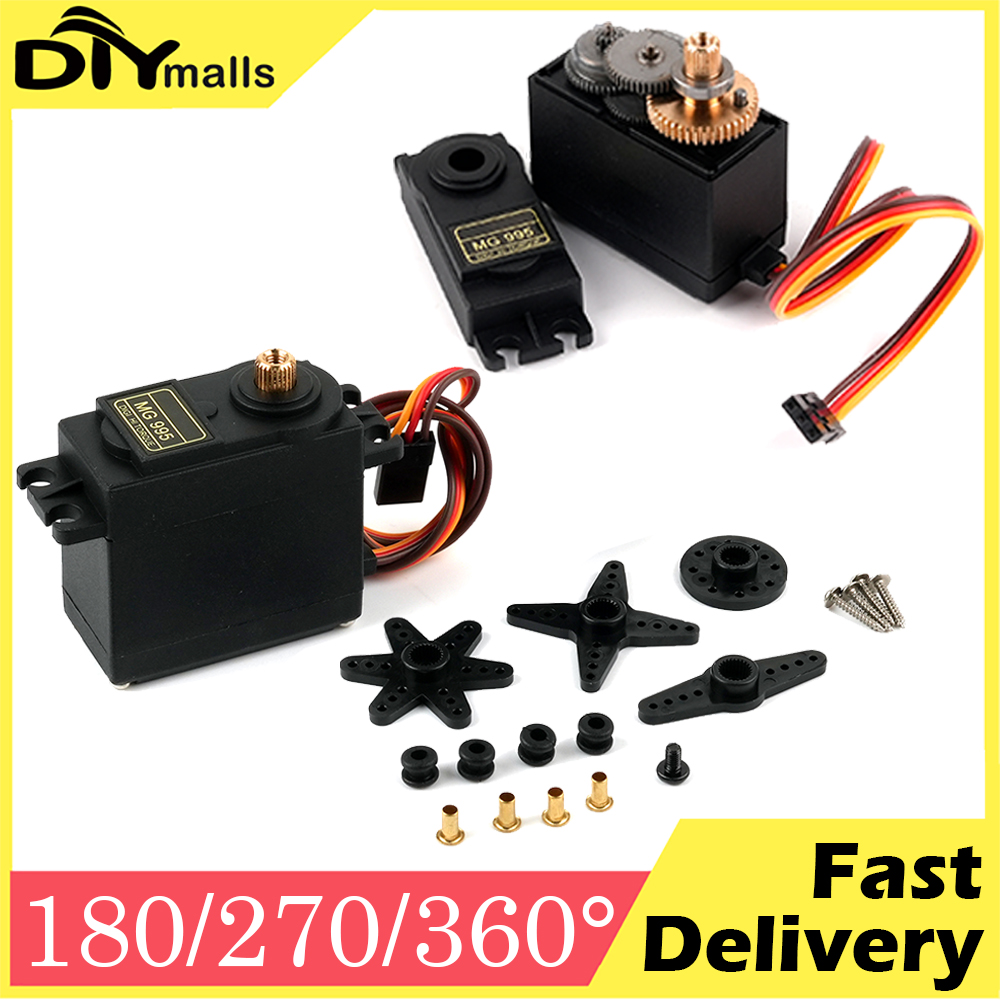 Mg995 13kg rc servos padrão di - Rc Hobby Boat avaliação e preço