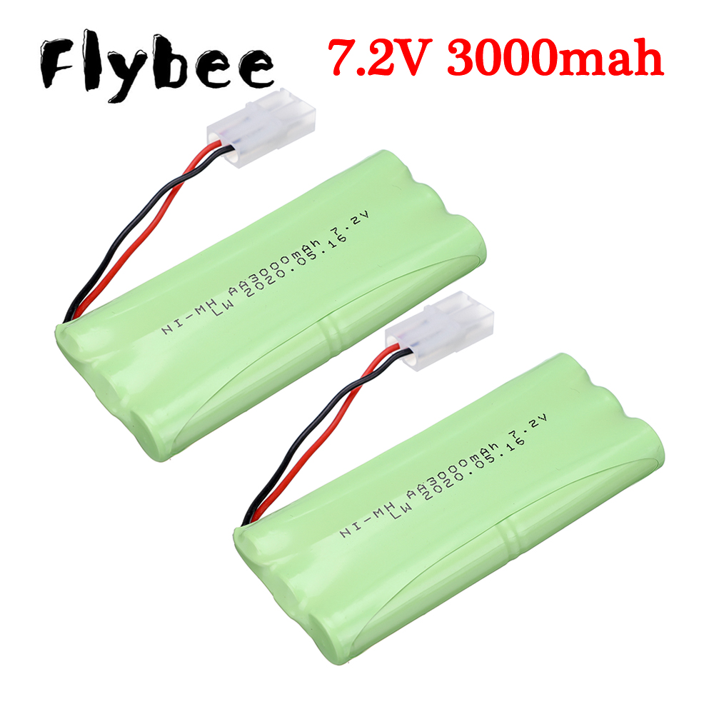 7.2v bateria recarregável 3000 - Rc Hobby Boat avaliação e preço