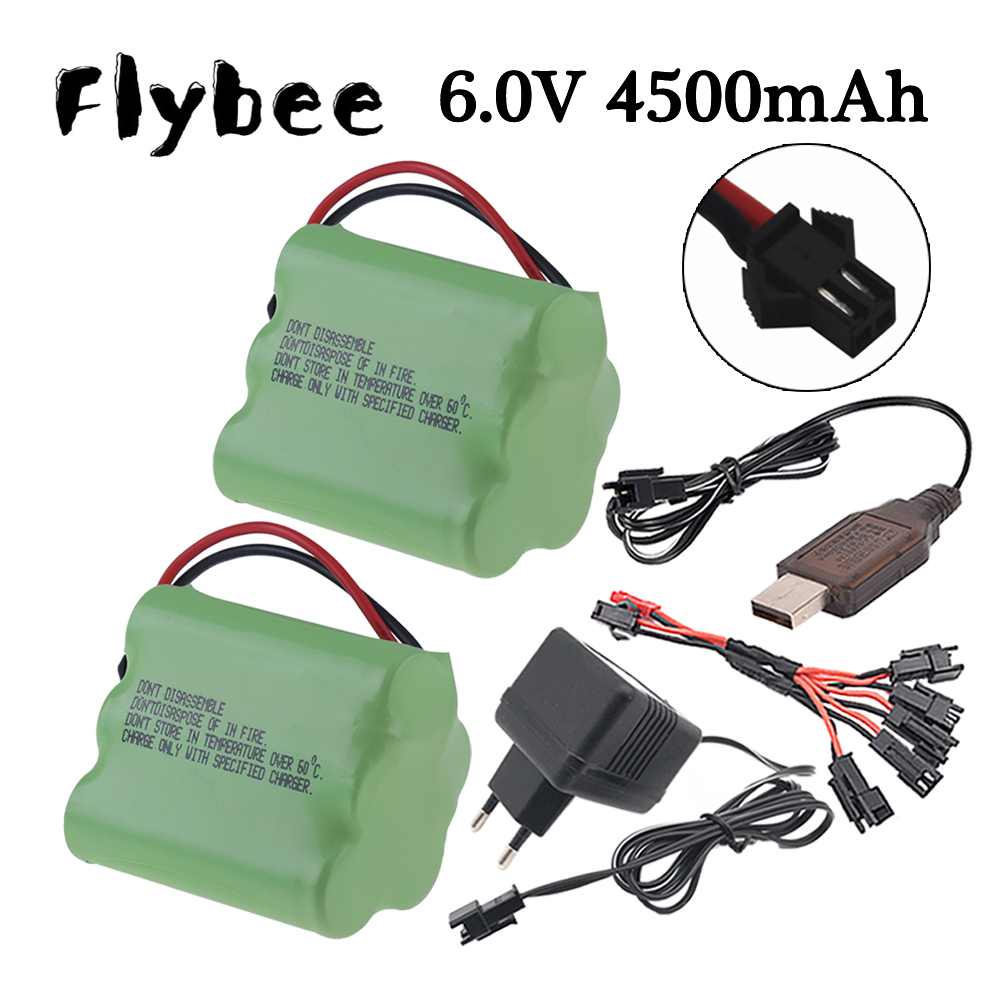 Bateria ni-mh 6v 4500mah, plug - Rc Hobby Boat avaliação e preço