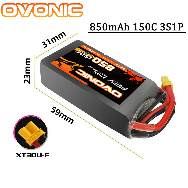 OVONIC 150C 850mAh Lipo Bateri - Lipo Battery 4S avaliação e preço