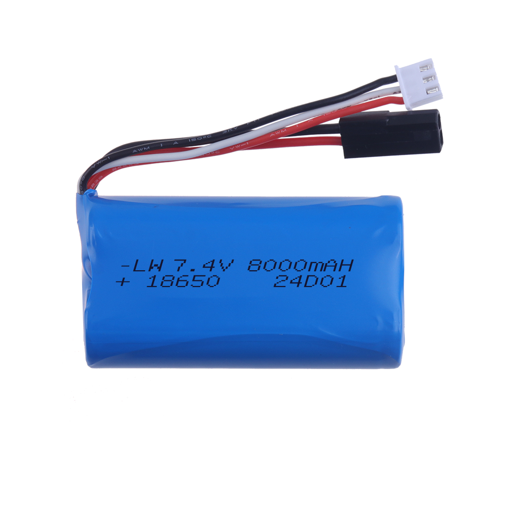 Bateria (5500 Plug) 18650 7.4V - Rc Hobby Boat avaliação e preço