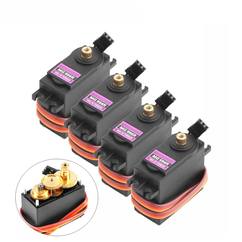 Mg995 mg996r servo todo metal  - Rc Hobby Boat avaliação e preço