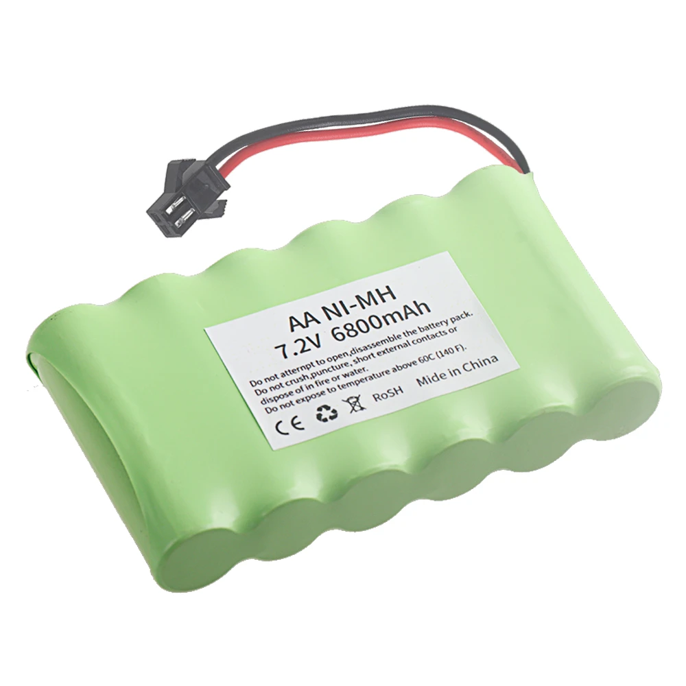Ni-mh 7.2v 6800mah sm plug bat - Rc Hobby Boat avaliação e preço