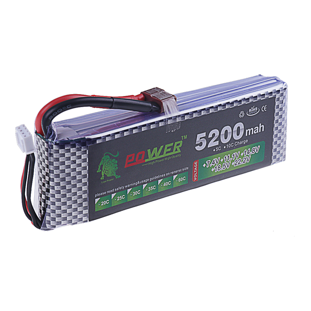 Bateria lipo 3s 11.1v 5200mah  - Rc Hobby Boat avaliação e preço